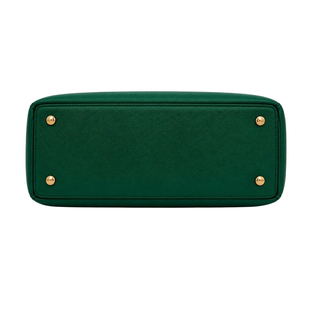 Orxa Women’s Emerald Green Leather Handbag