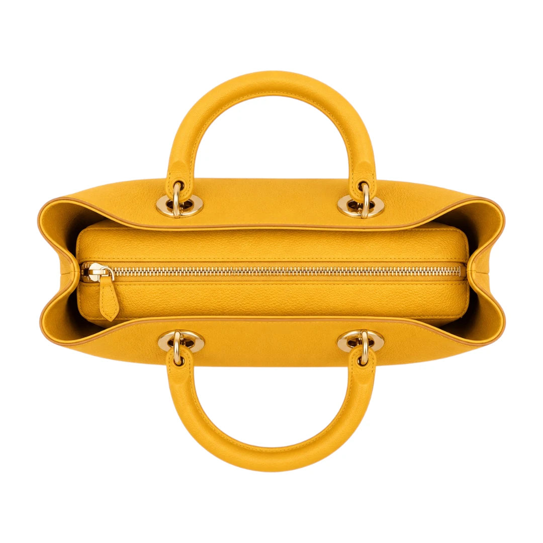 Orxa Classic Yellow Handbag for Women
