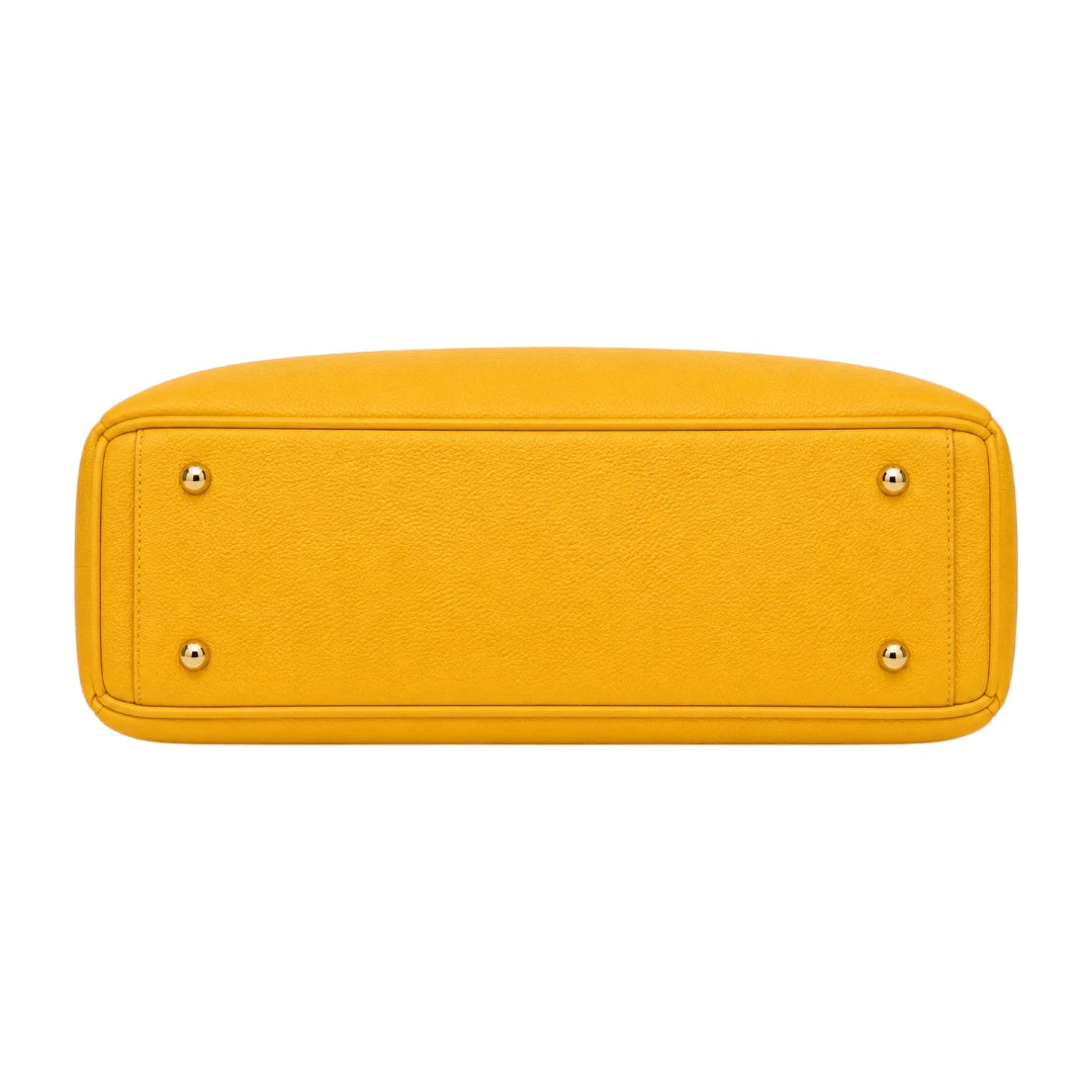 Orxa Classic Yellow Handbag for Women