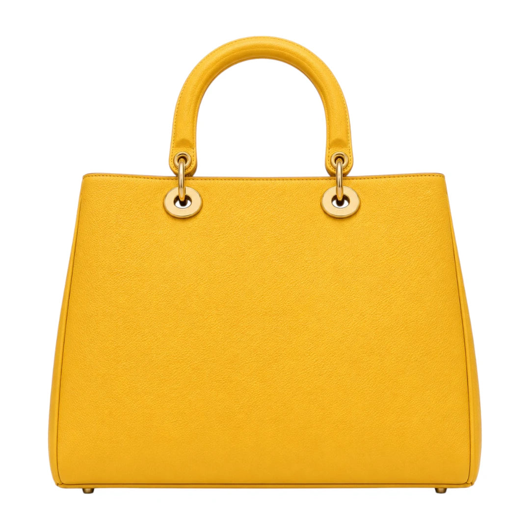 Orxa Classic Yellow Handbag for Women