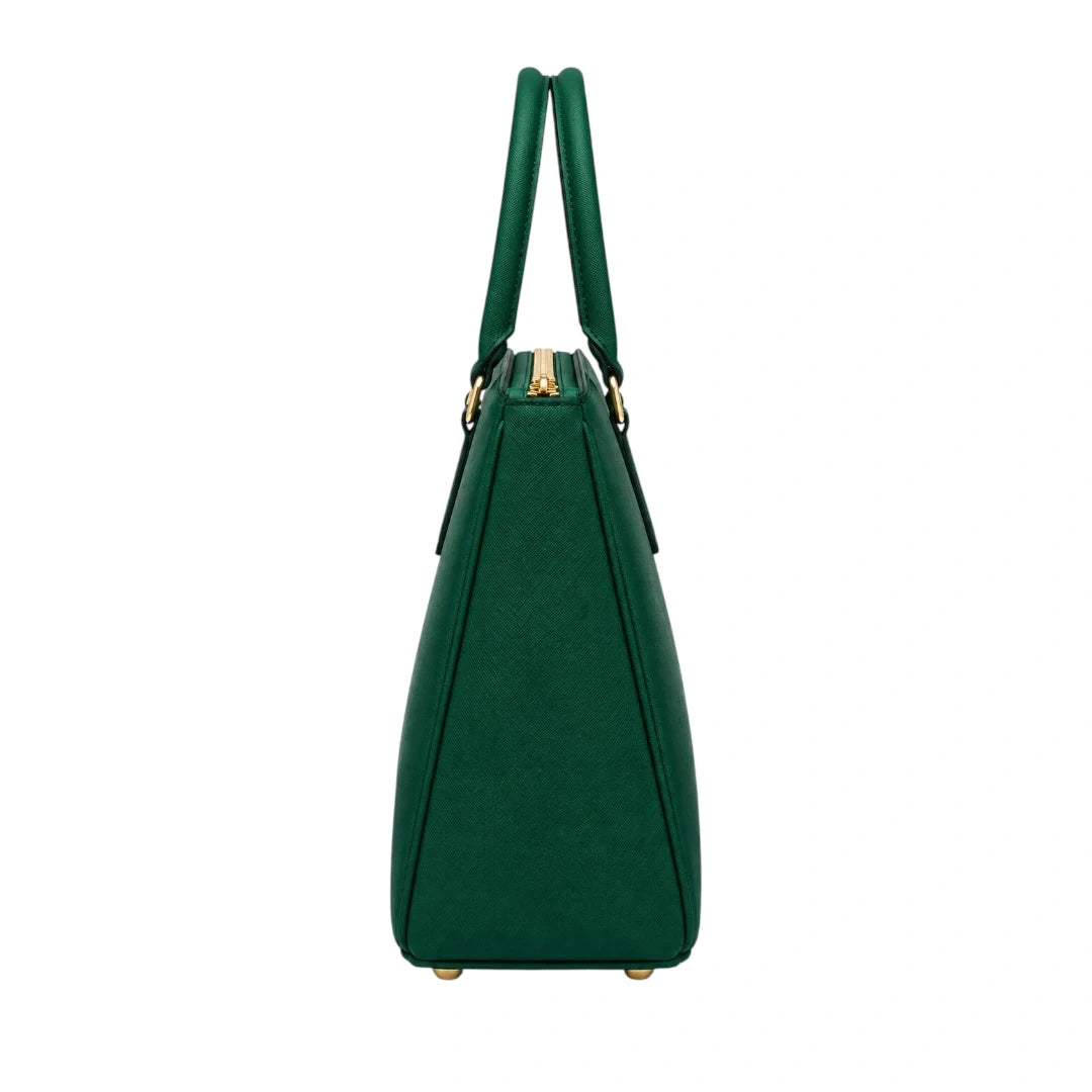 Orxa Women’s Emerald Green Leather Handbag